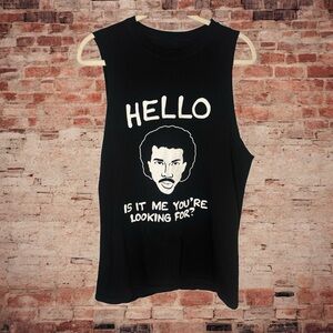 Lionel Richie Graphic Muscle Tank